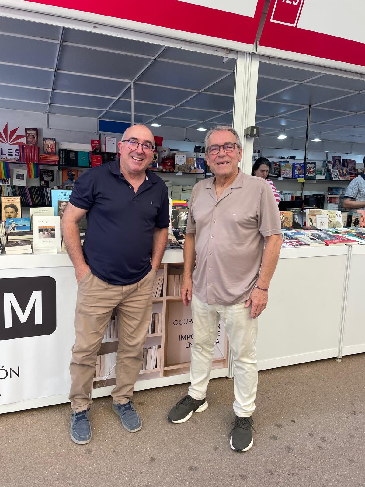 José Fernández Belmonte durante un encuentro en la Feria del Libro de Madrid 2026