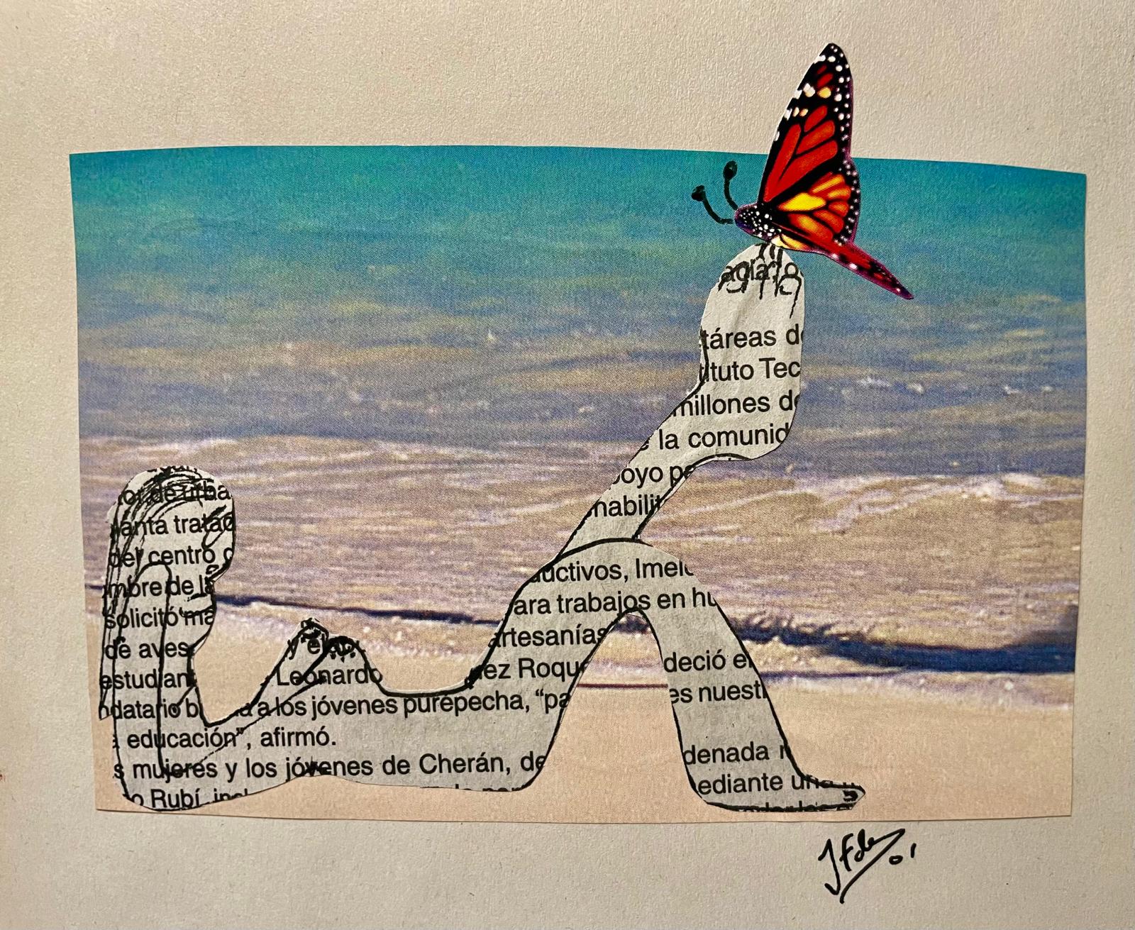 Gloria en la playa