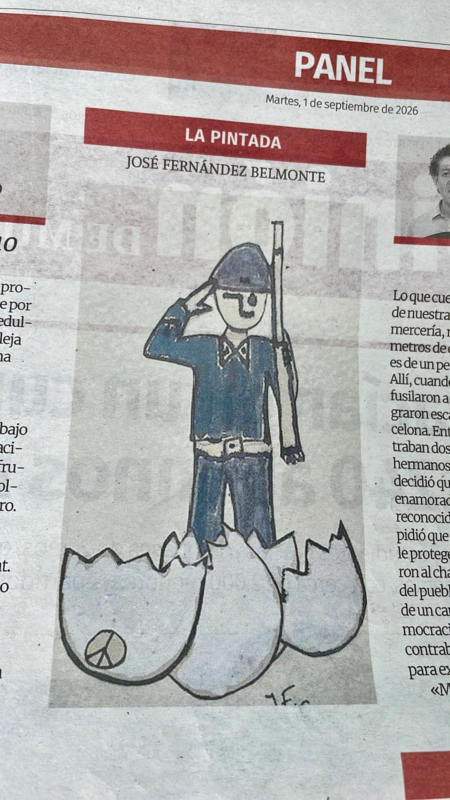 Nacimiento de un miliciano