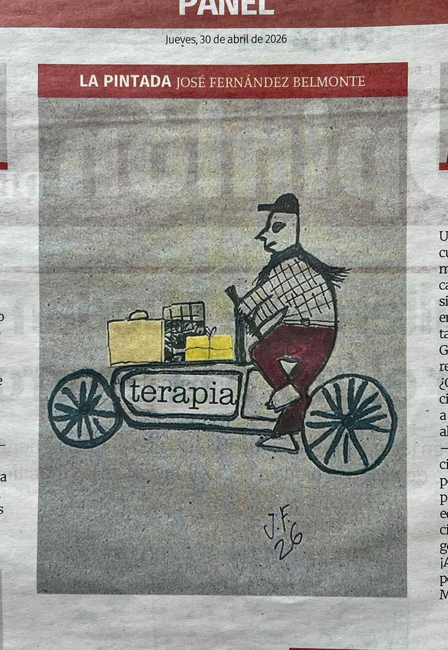 La Pintada nº 12: «Terapia», publicada el Jueves, 30 de abril de 2026 en La Opinión de Murcia