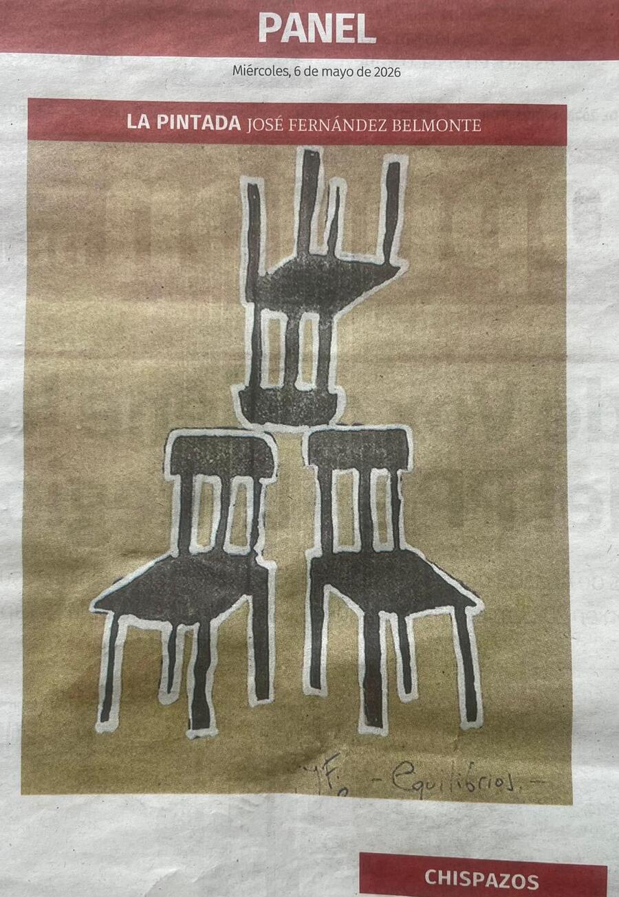 La Pintada nº 15: «Equilibrios», publicada el Miércoles, 6 de mayo de 2026 en La Opinión de Murcia