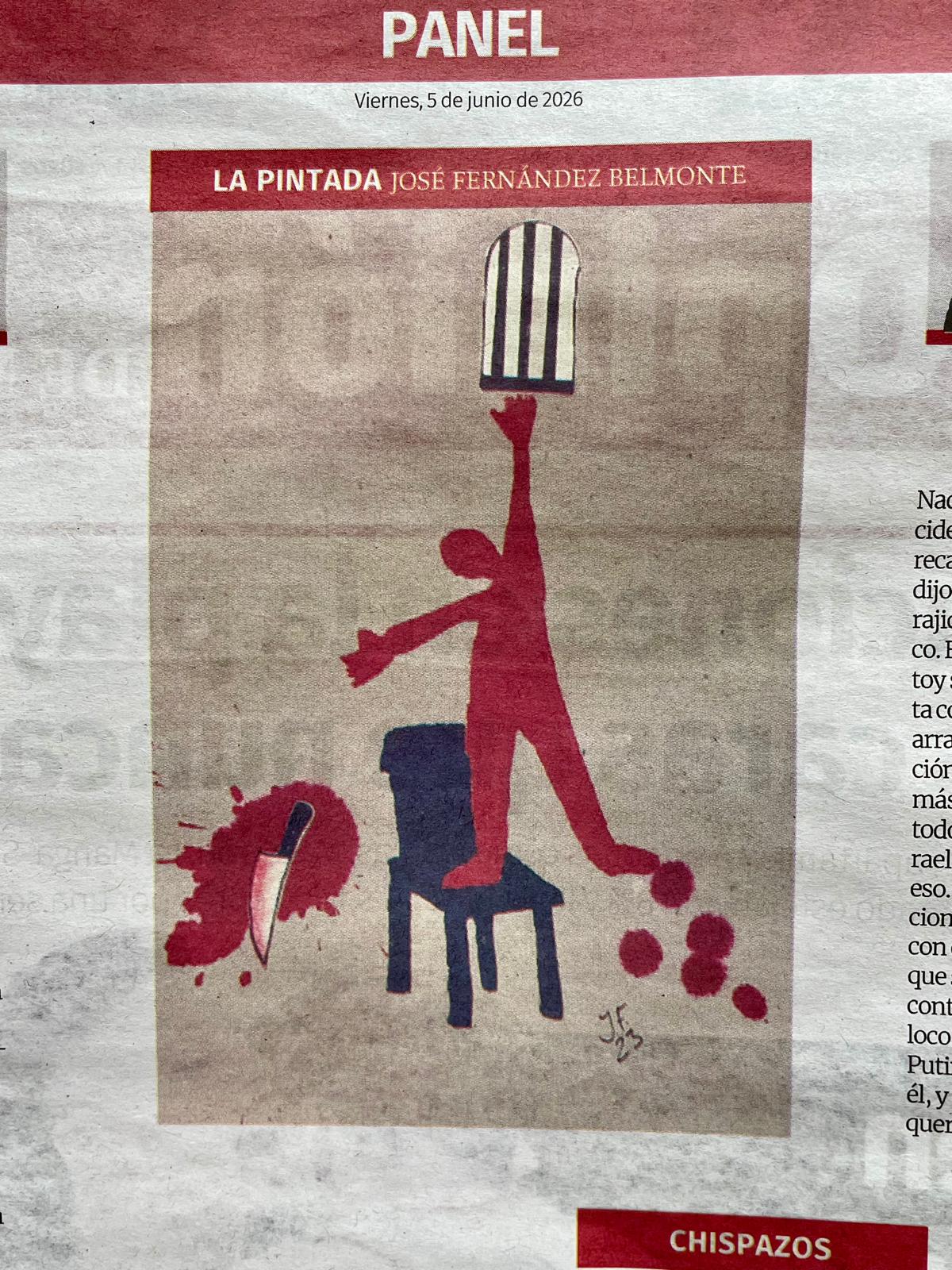 La Pintada nº 30: «Intento de fuga», publicada el Viernes, 5 de junio de 2026 en La Opinión de Murcia