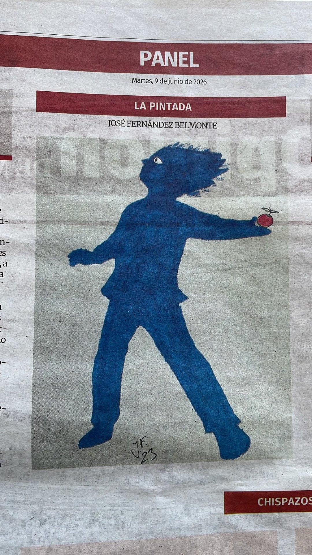 La Pintada nº 31: «Ana», publicada el Martes, 9 de junio de 2026 en La Opinión de Murcia