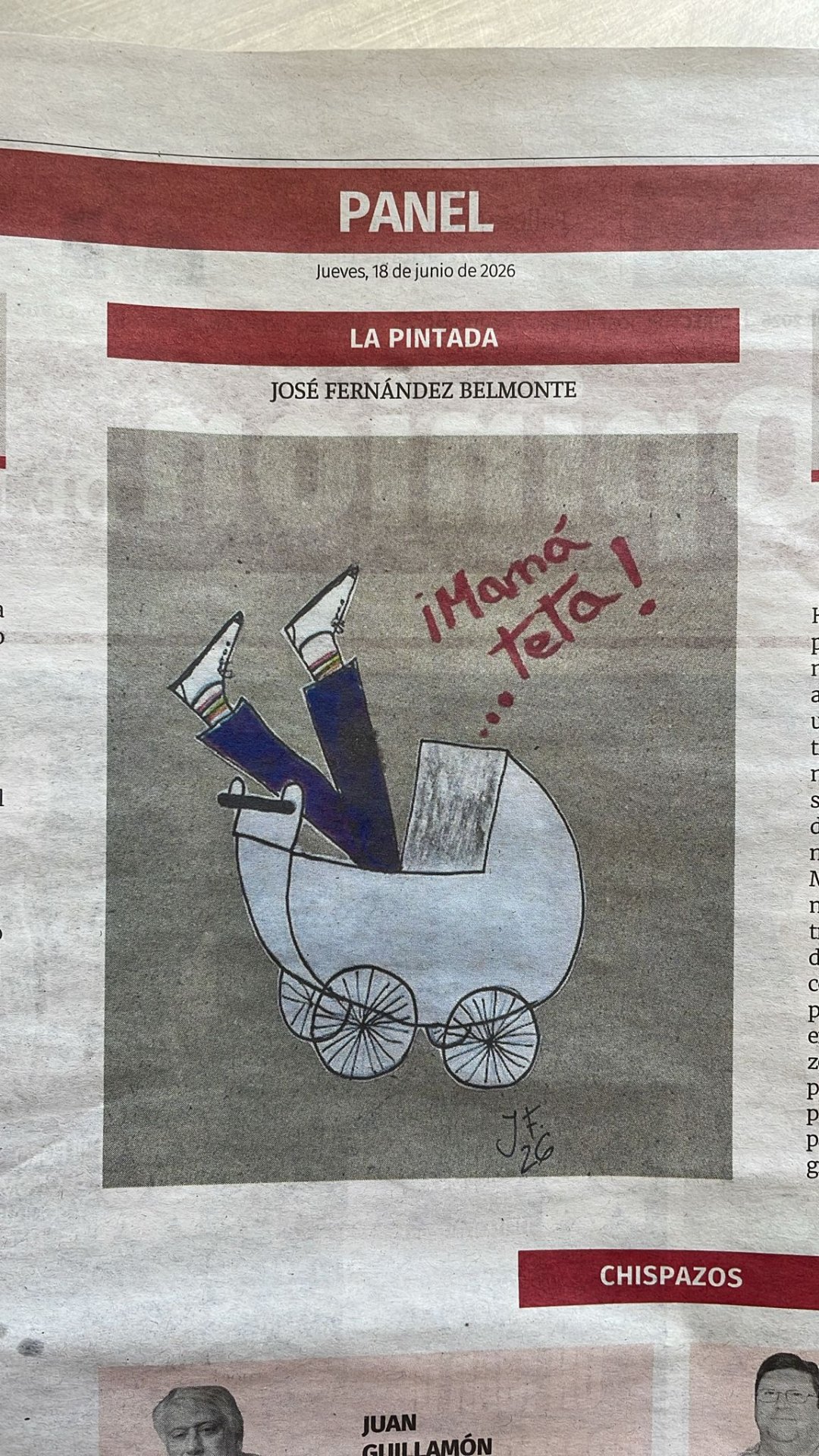 La Pintada nº 37: «Viejoven», publicada el Jueves, 18 de junio de 2026 en La Opinión de Murcia