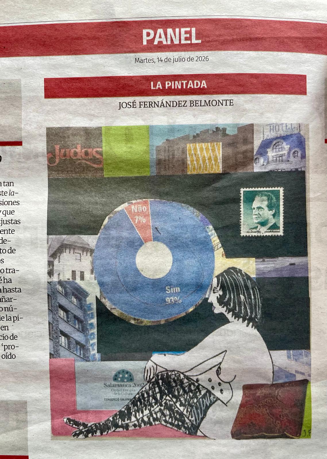 La Pintada nº 51: «Sí o no», publicada el Martes, 14 de julio de 2026 en La Opinión de Murcia