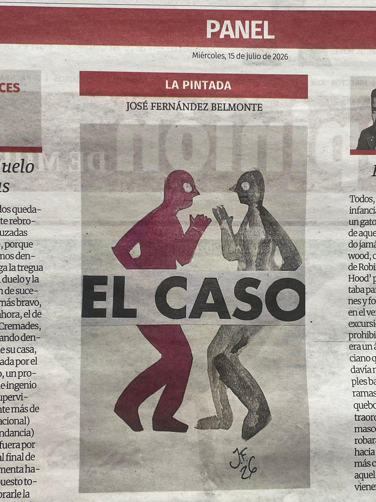 La Pintada nº 52: «El caso», publicada el Miércoles, 15 de julio de 2026 en La Opinión de Murcia