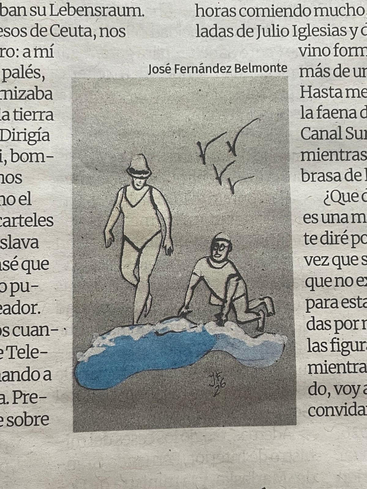 La Pintada nº 63: «Baboso de playa», publicada el Miércoles, 5 de agosto de 2026 en La Opinión de Murcia