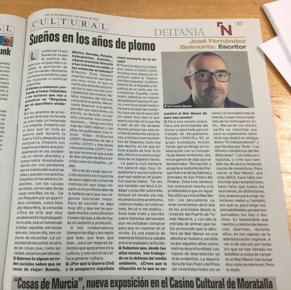 Sueños en los años de plomo
