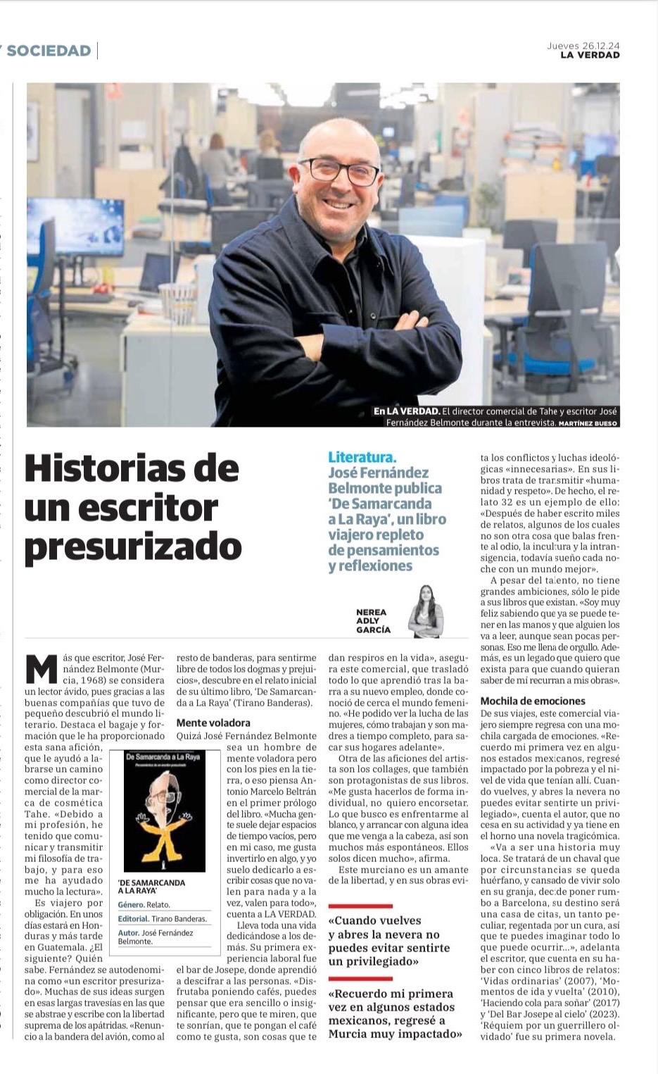 Historias de un escritor presurizado
